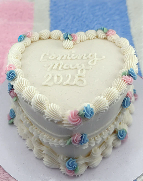 Gender Reveal Cake